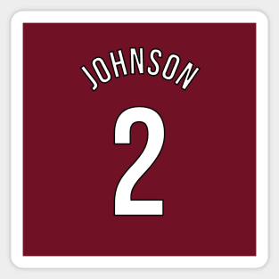 Johnson 2 Home Kit - 22/23 Season Sticker